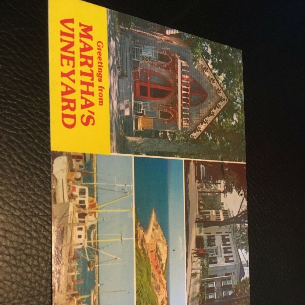Vintage Martha's Vineyard Postcard